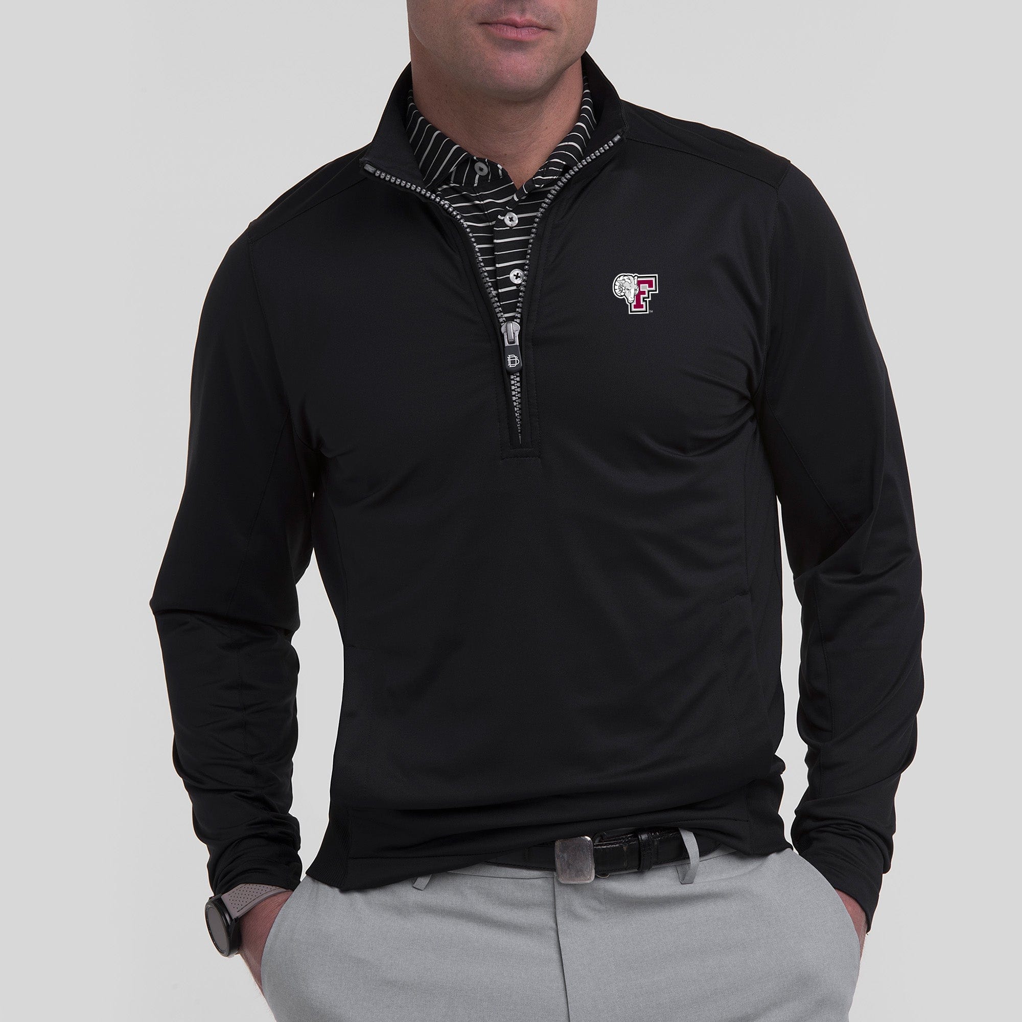 FORDHAM | DRADDY SPORT BLAIR HALF ZIP | COLLEGIATE | B.Draddy