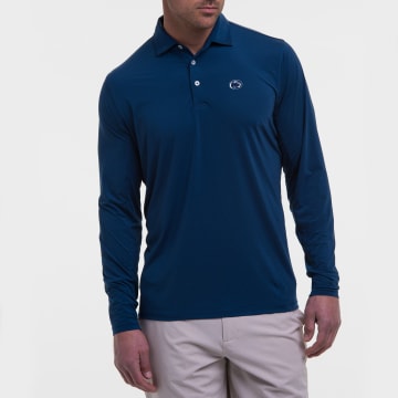 PENN STATE | DRADDY SPORT LEE LONG-SLEEVE POLO | COLLEGIATE - B.Draddy REGAL / SML PENN STATE | DRADDY SPORT LEE LONG-SLEEVE POLO | COLLEGIATE