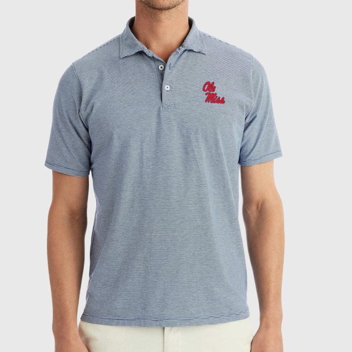 OLE MISS | VIN POLO | COLLEGIATE - B.Draddy Clothing TANNENBAUM / SML OLE MISS | VIN POLO | COLLEGIATE
