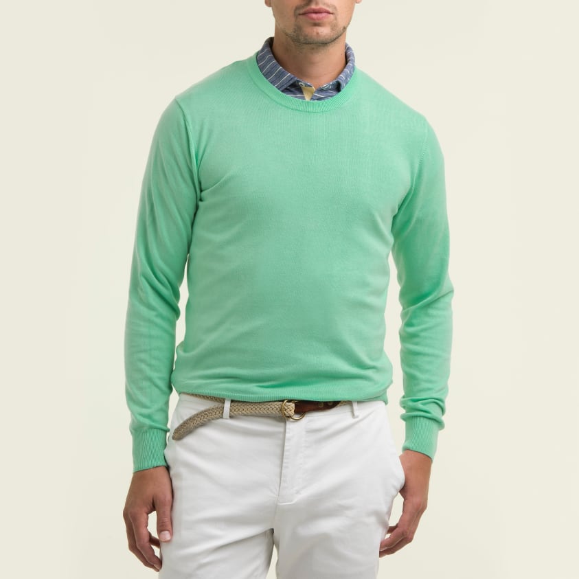 B.Draddy SEAGLASS / MED BD CREW SWEATER