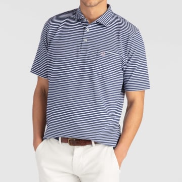TOMMY POLO - B.Draddy REGAL/WHITE / SML TOMMY POLO
