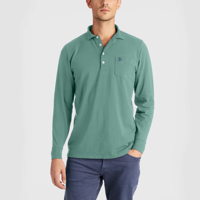 B.Draddy Clothing LUCRE / SML JACK LONG-SLEEVE POLO - Sale